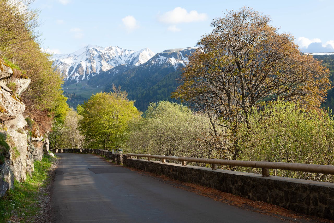 Balade moto dans le Puy-de-Dôme