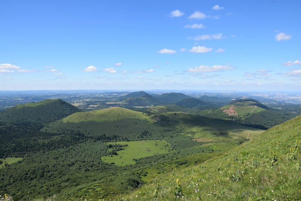 Balade moto dans le Puy-de-Dôme